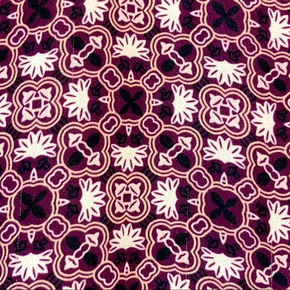 Premise Studio Short Sleeve Purple Blouse Large - Picture 3 of 4